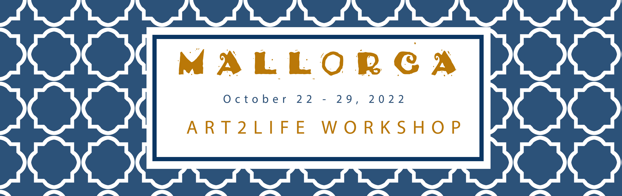 Mallorca Workshop Banner 2022